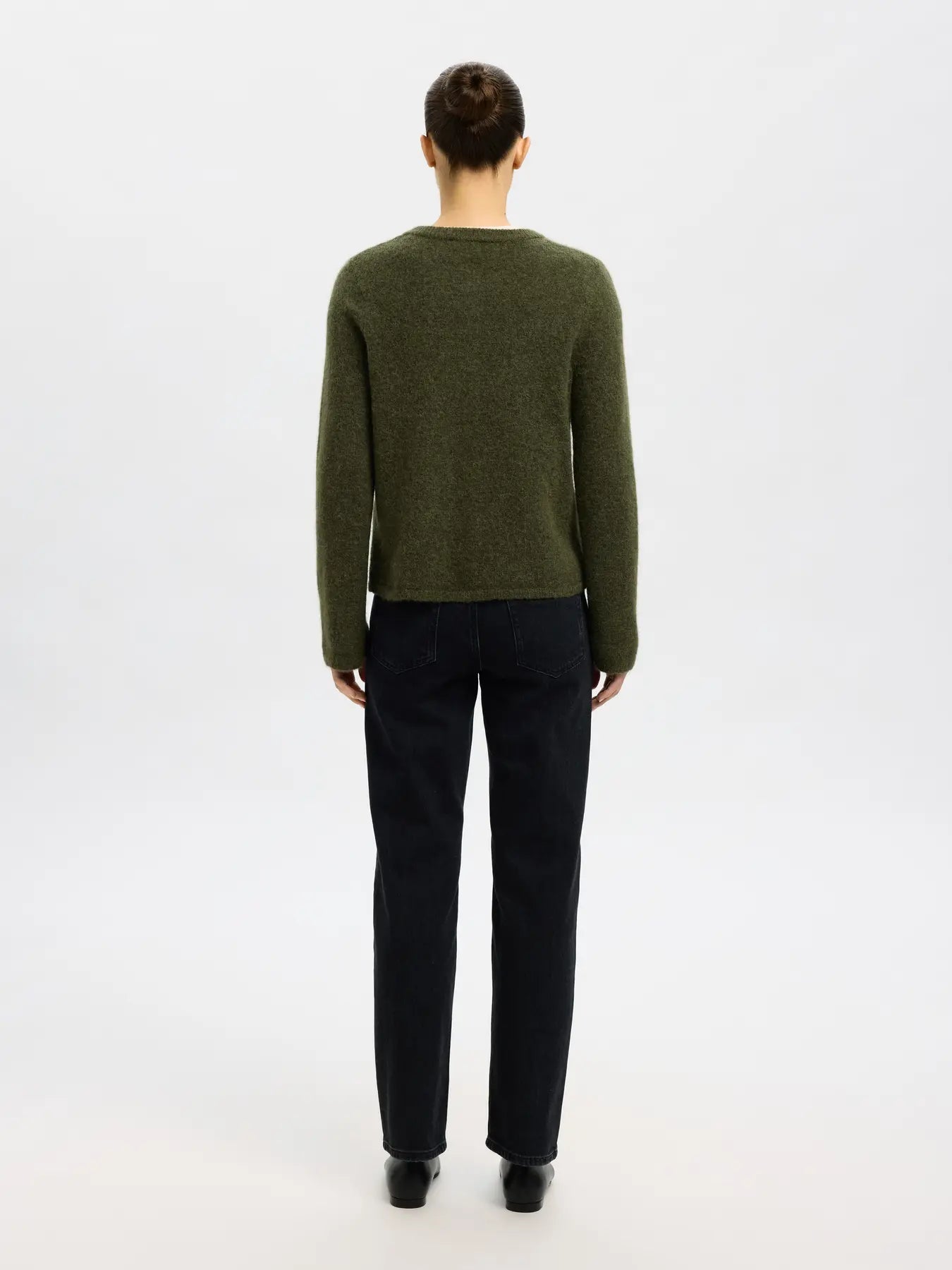 Lulu New LS Knit Cardigan - Kalamata Melange