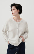 Damsville Cardigan - Heather Grey Grisch