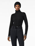 Mira Long Sleeve Knit Sweater - Svart