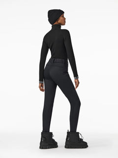 Mira Long Sleeve Knit Sweater - Black