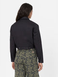 Lined Eisenhower Cropped W Rec - Black