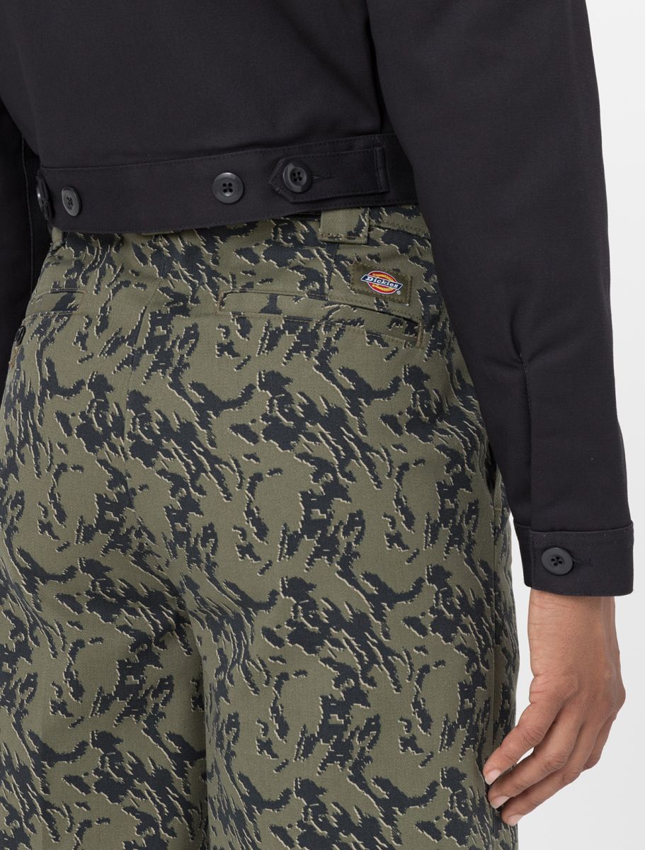Lined Eisenhower Cropped W Rec - Black