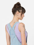 Classic Denim Bib W - Vintage Blue