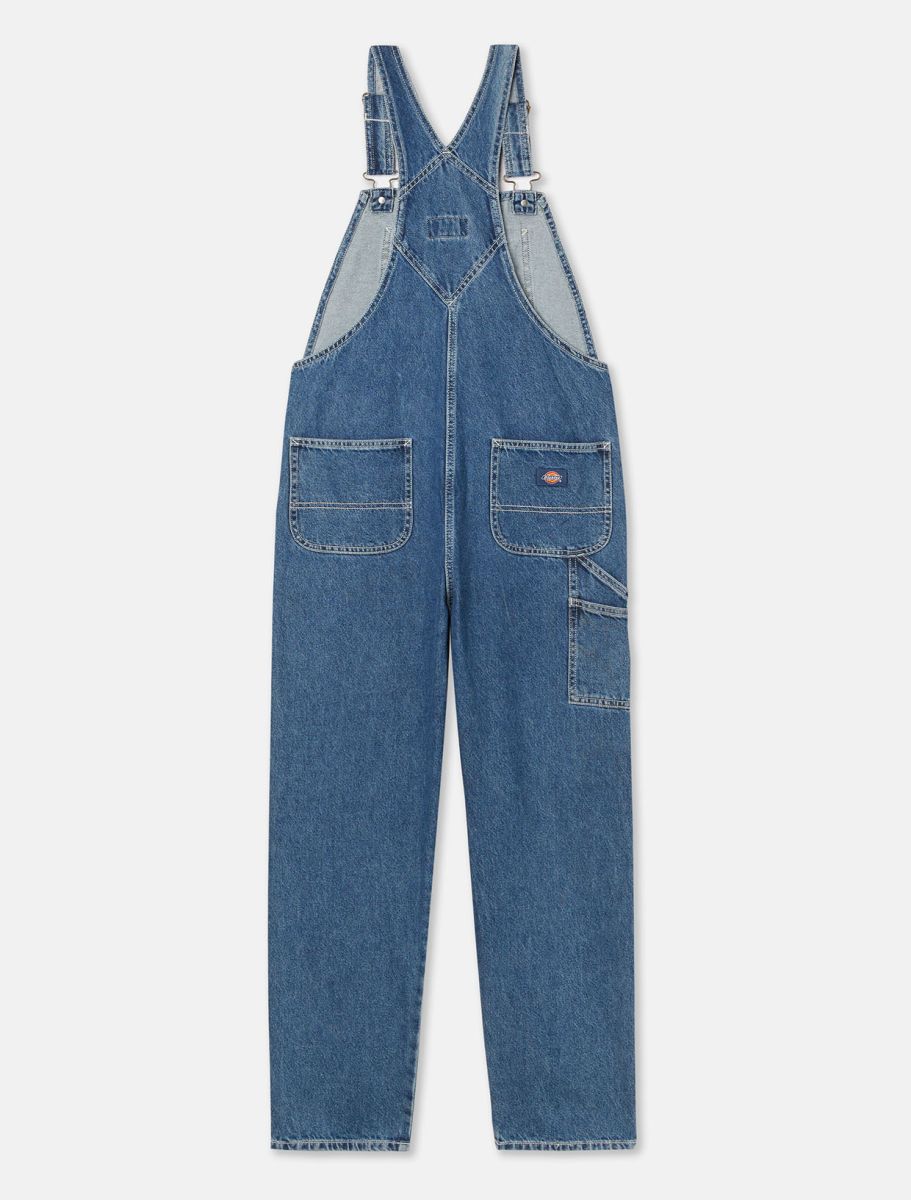 Classic Denim Bib W - Classic Blue