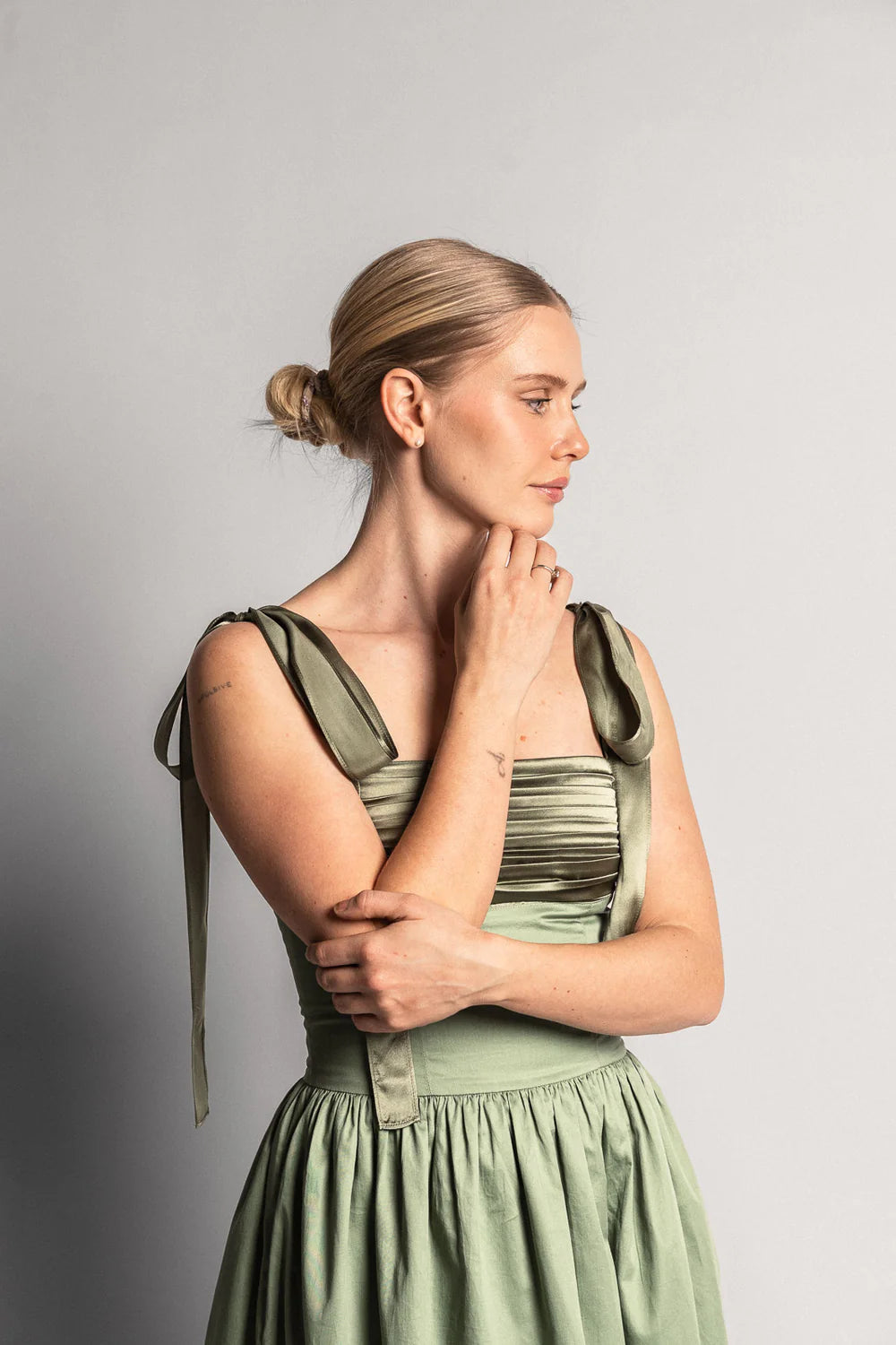 Elsa Maxiklänning - Sage