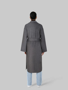 Ana Coat Wool Mix - Grey