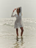 Kiki Crochet Knit Dress - White