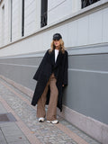 Ana Wool Coat - Svart