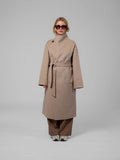 Ana Wool Coat - Sand