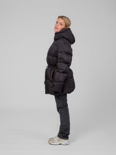Up Hill Hooded Down Jacket - Black