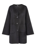Sandy Wool Jacket - Black
