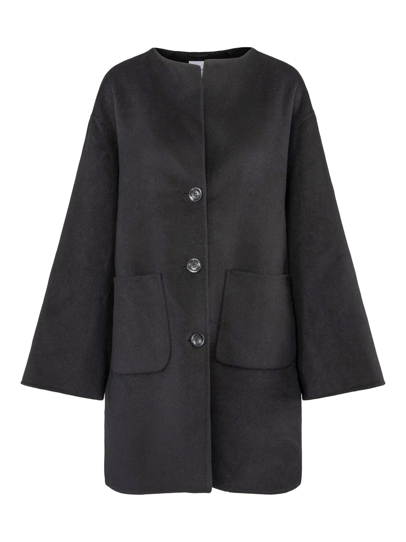 Sandy Wool Jacket - Black