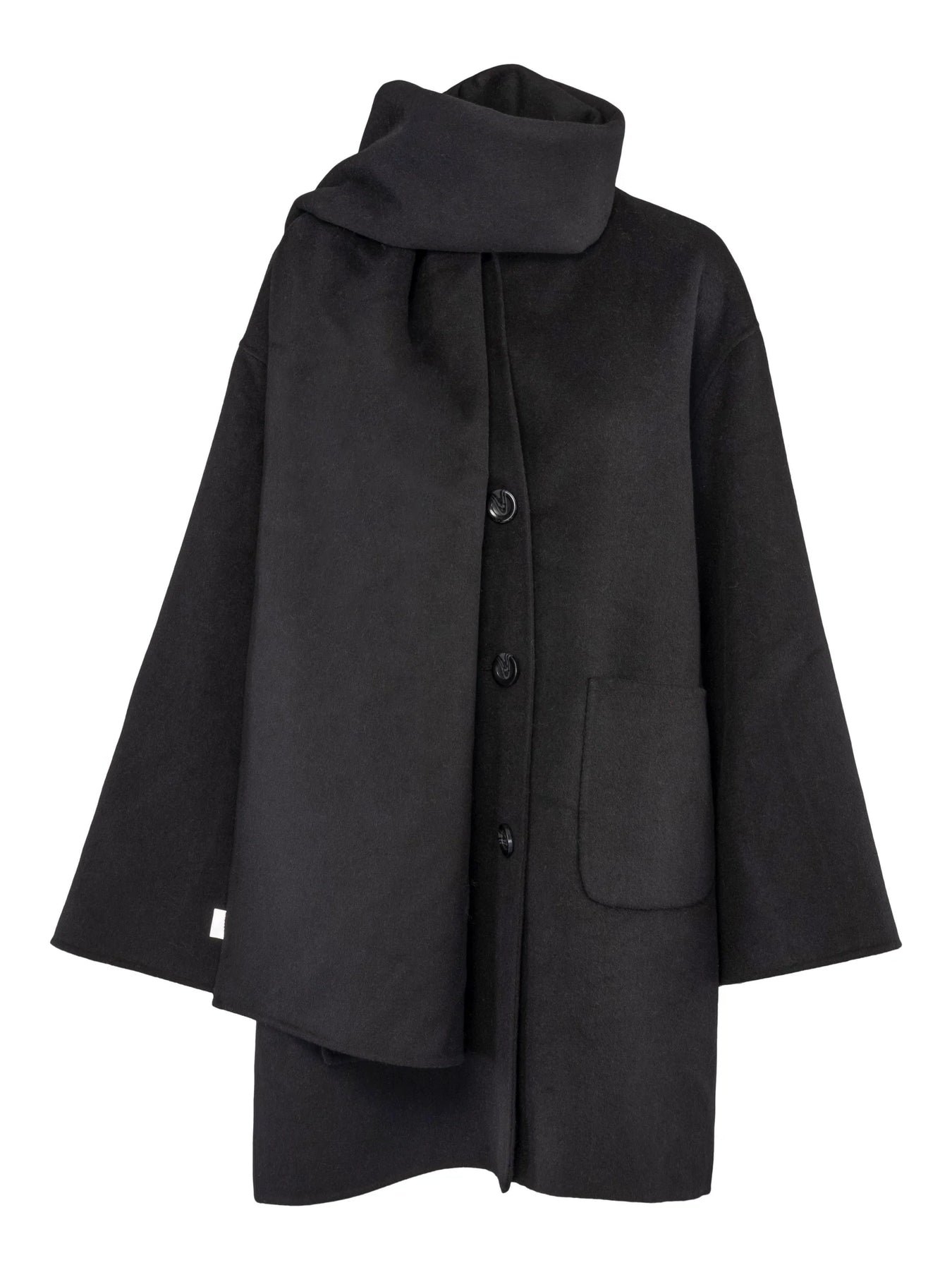 Sandy Wool Jacket - Black