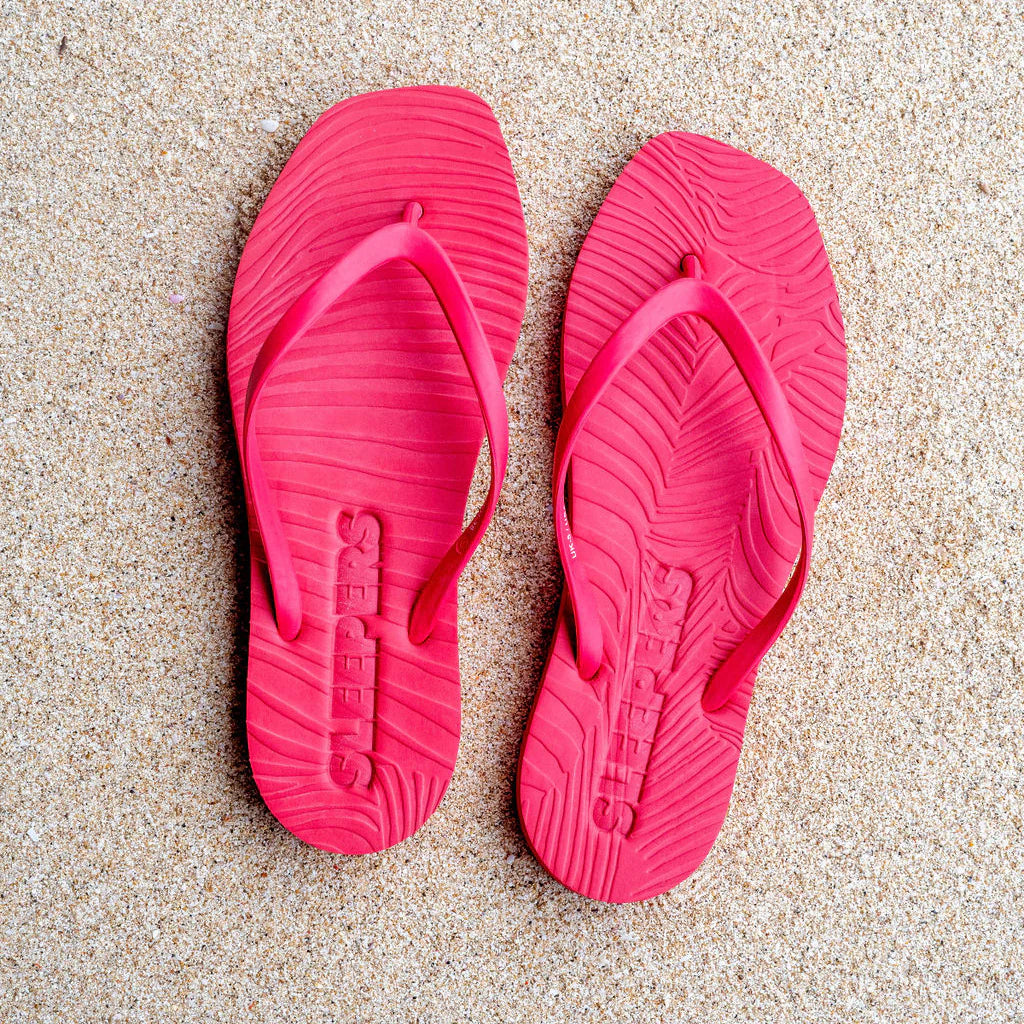 Tapered Flip-Flops - Röd