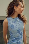 Lavinia Dress - Ocean Spray