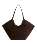 Dahlia Tote Bag - Chokladbrun Mocka