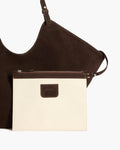 Dahlia Tote Bag - Chokladbrun Mocka