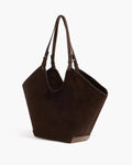 Dahlia Tote Bag - Chokladbrun Mocka