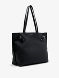 Days Tote In Pebbled Calf Skin - Black