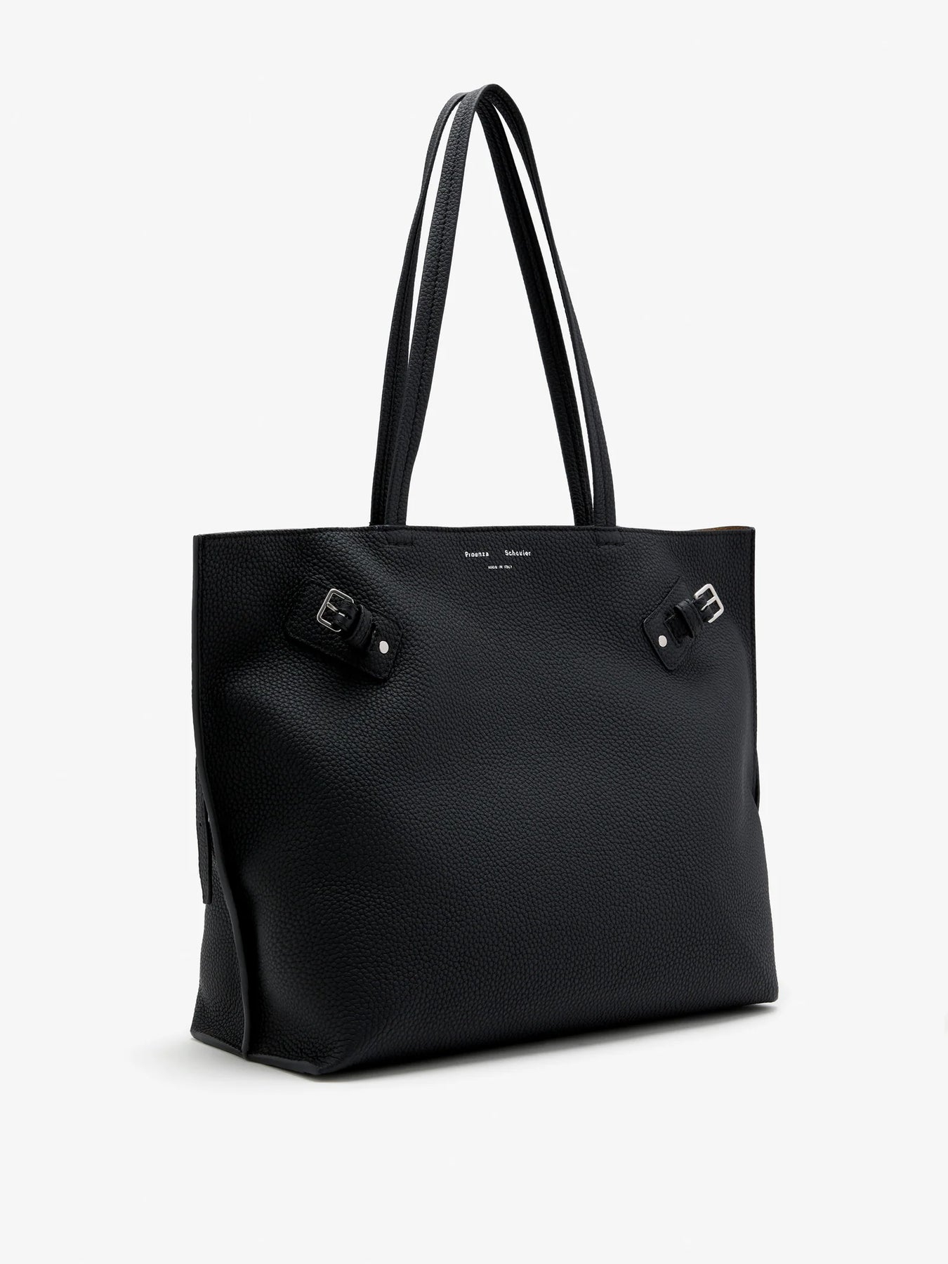 Days Tote In Pebbled Calf Skin - Black