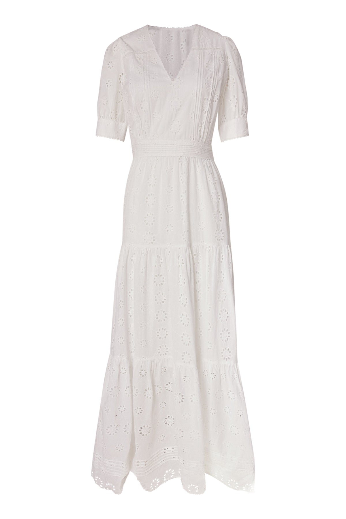 Delia Dress - White