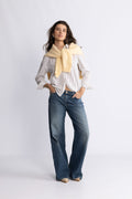 Fana Shirt - Cream Stripe
