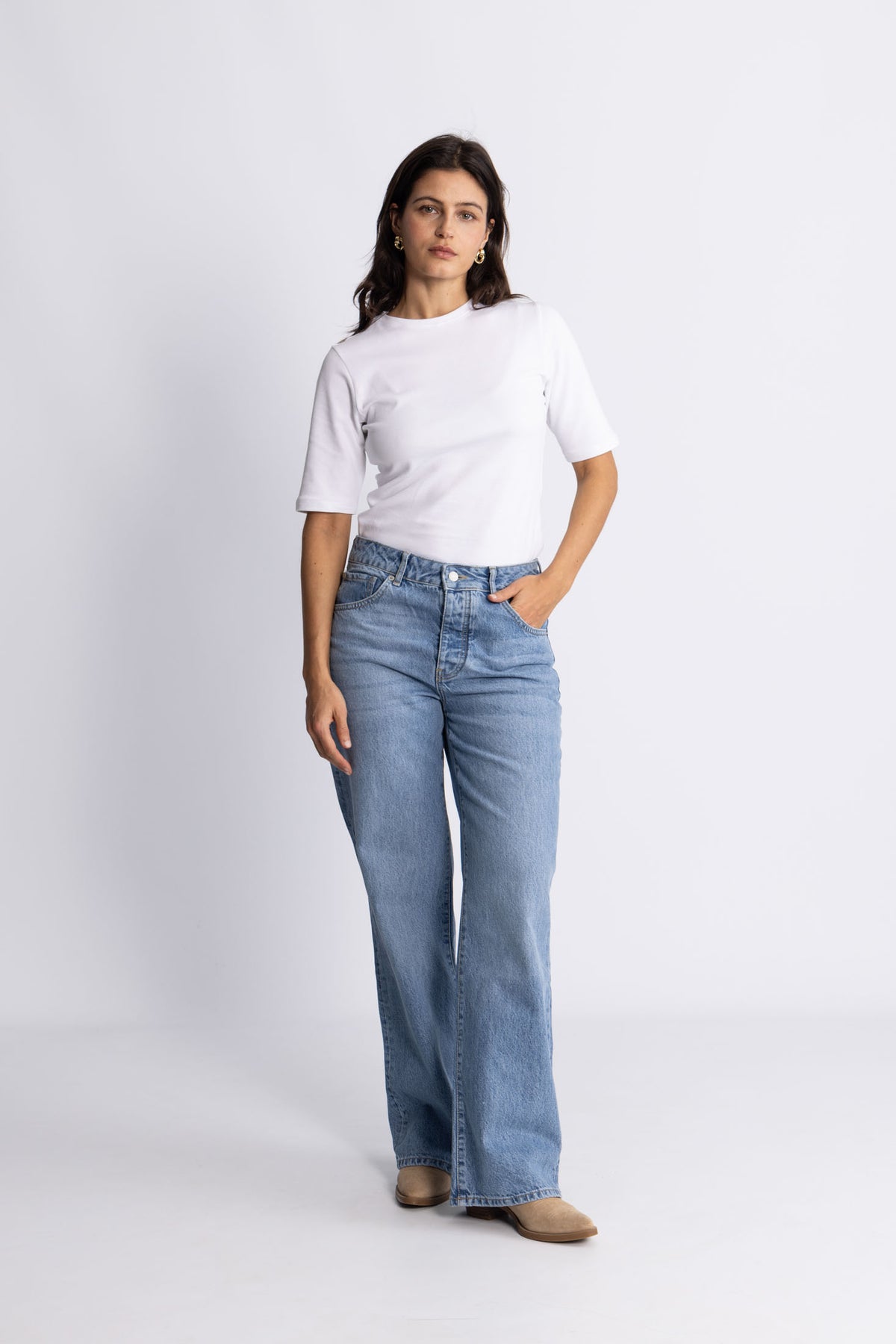 Billie Jeans - Ljusblå