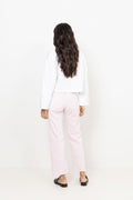 Calie Straight Ankle - Colored Left Hand Rose With Raw Cut