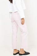 Calie Straight Ankle - Colored Left Hand Rose With Raw Cut