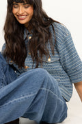 Ebba Bobble Jacket - Blue
