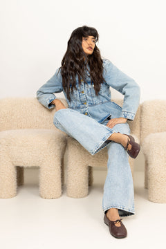 Rigid Denim Izey Jeans - Mid Blue Vintage