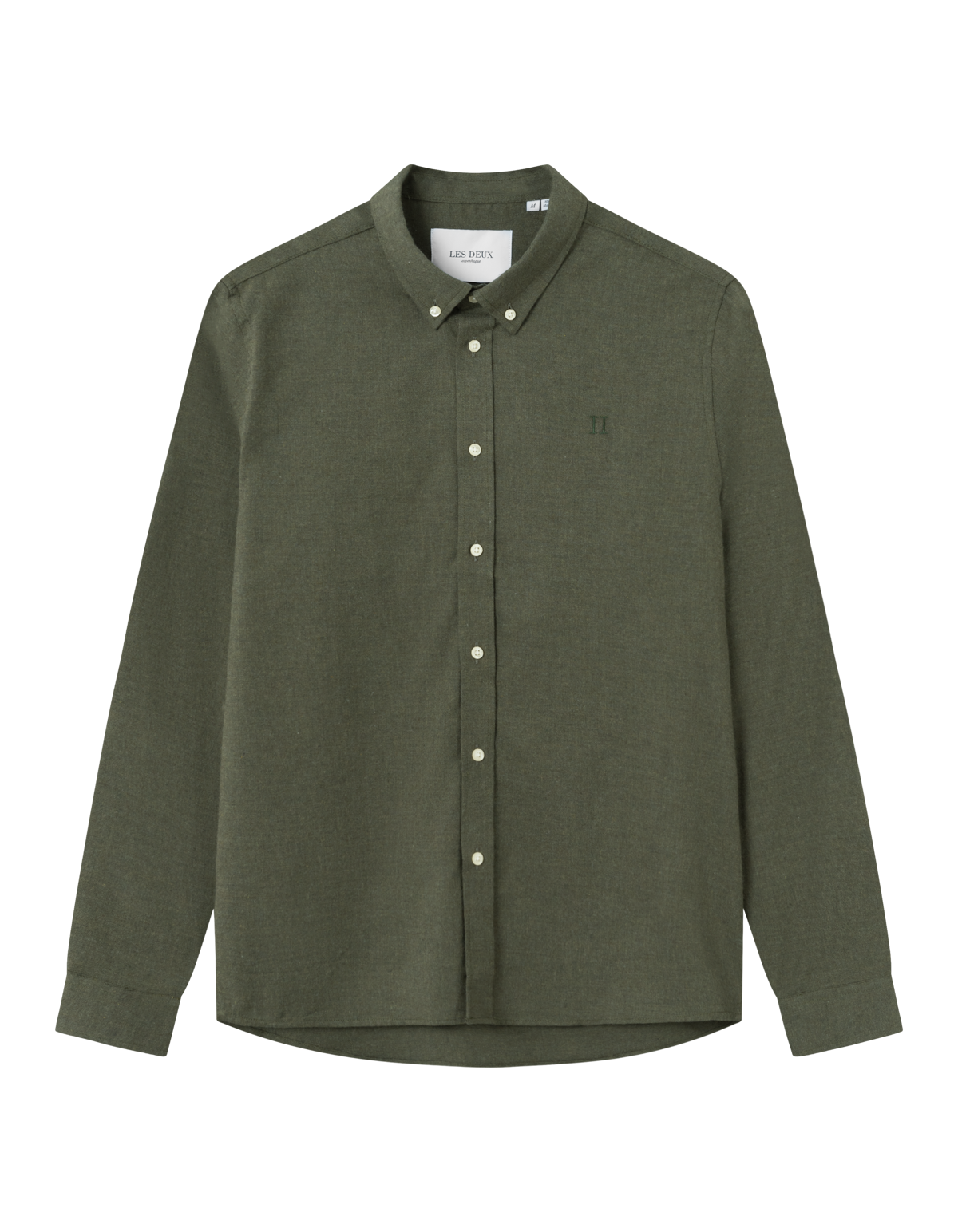 Desert Reg Shirt - Olive Night Mélange