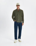 Desert Reg Shirt - Olive Night Mélange