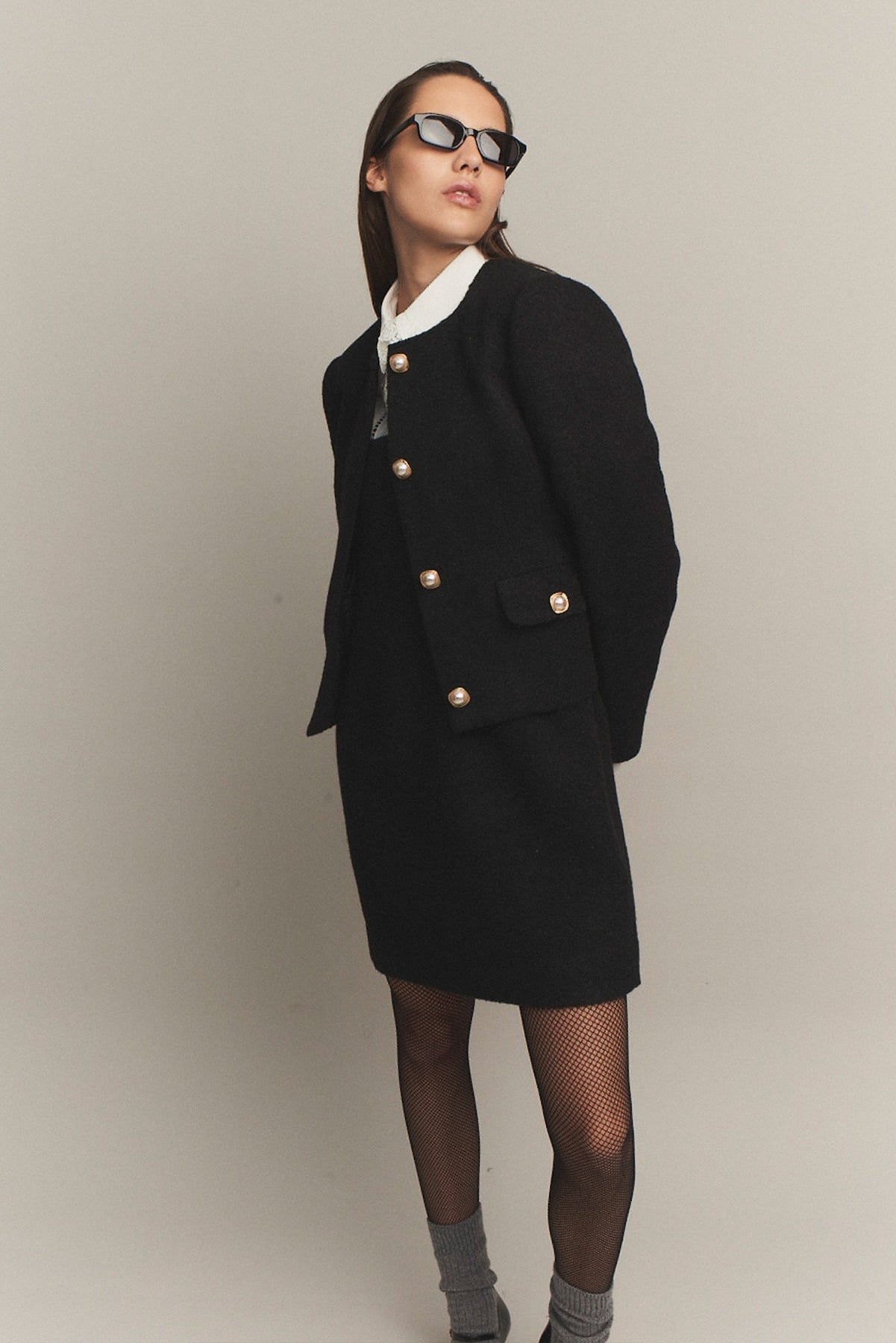 Alaska Pocket Jacket - Black