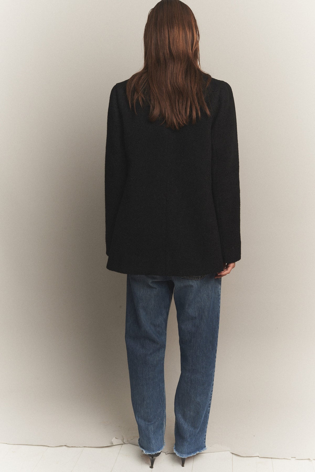 Alaska Button Jacket - Black