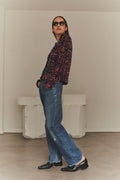Paulette Jacket - Multicolour Sequins Velour