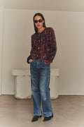 Paulette Jacket - Multicolour Sequins Velour