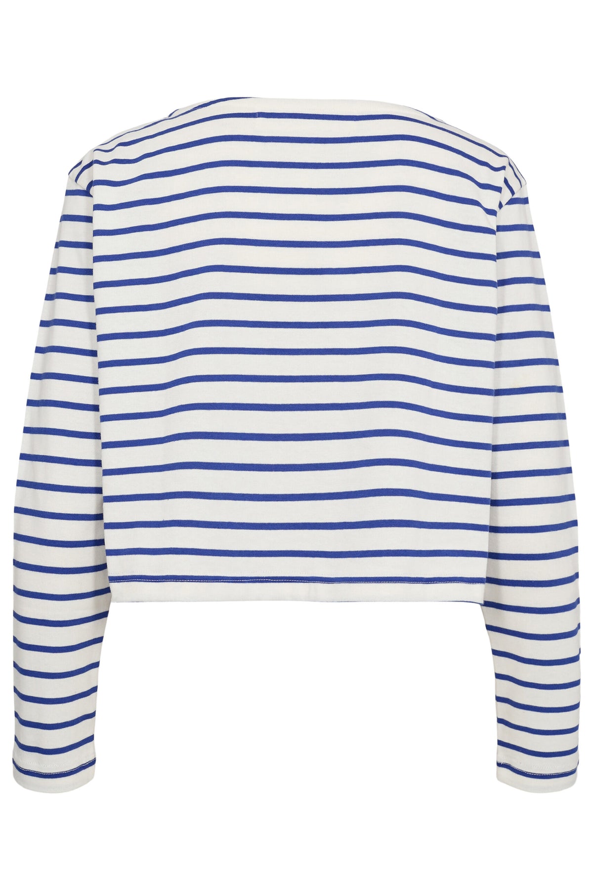 Stacy Blouse - White/Blue Stripe