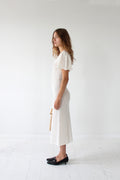 Taliana Pointelle Maxi - Cream
