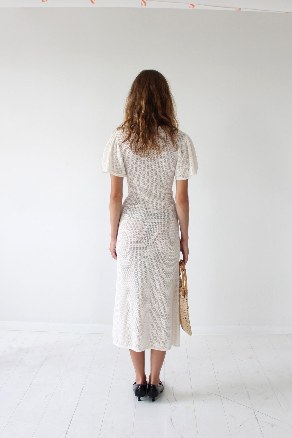 Taliana Pointelle Maxi - Cream