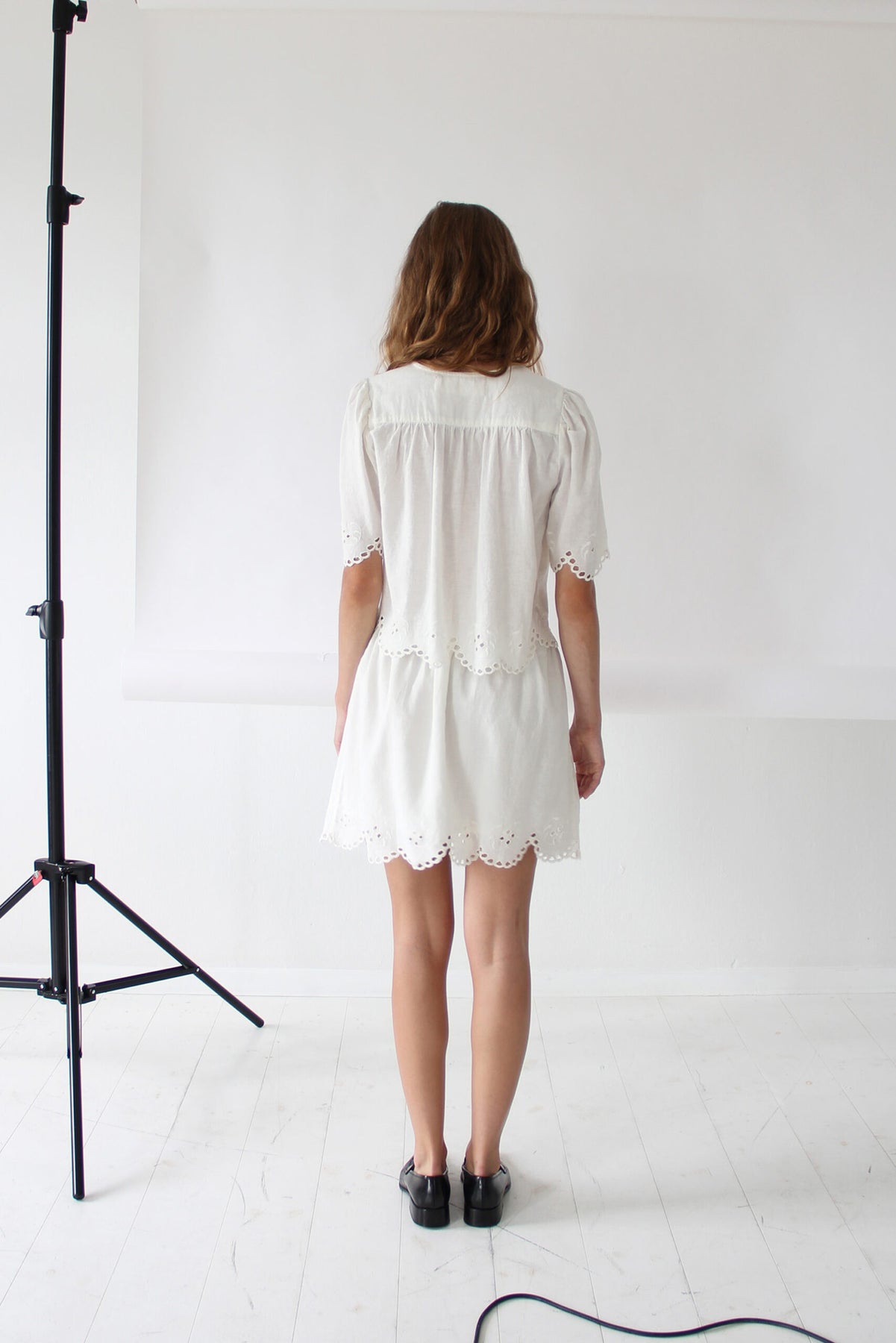 Layla Tie Shirt - Cream