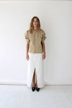 Dylan Button Jacket - Sand