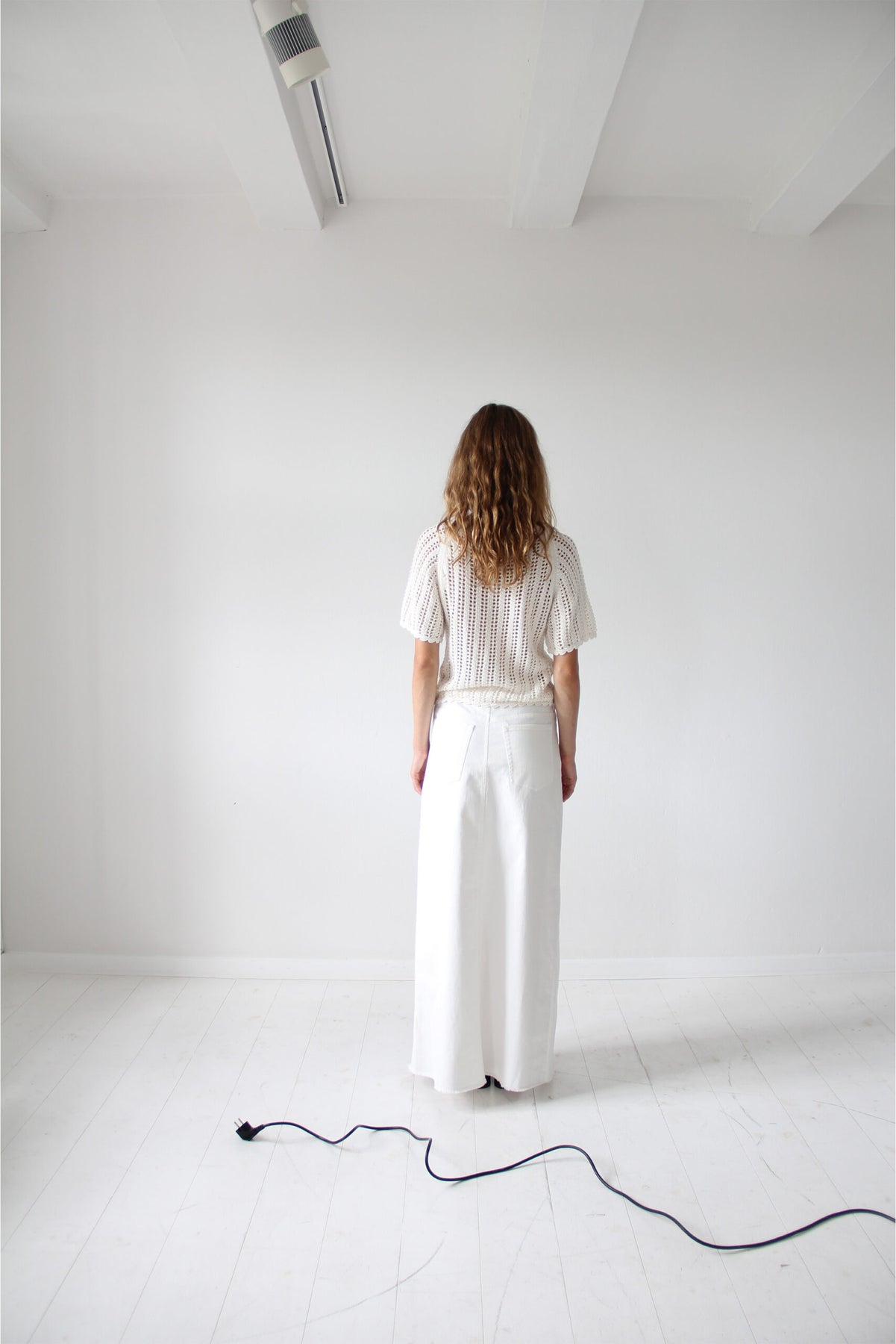 Taliana Pointelle Top - Cream