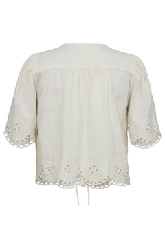 Layla Tie Shirt - Cream