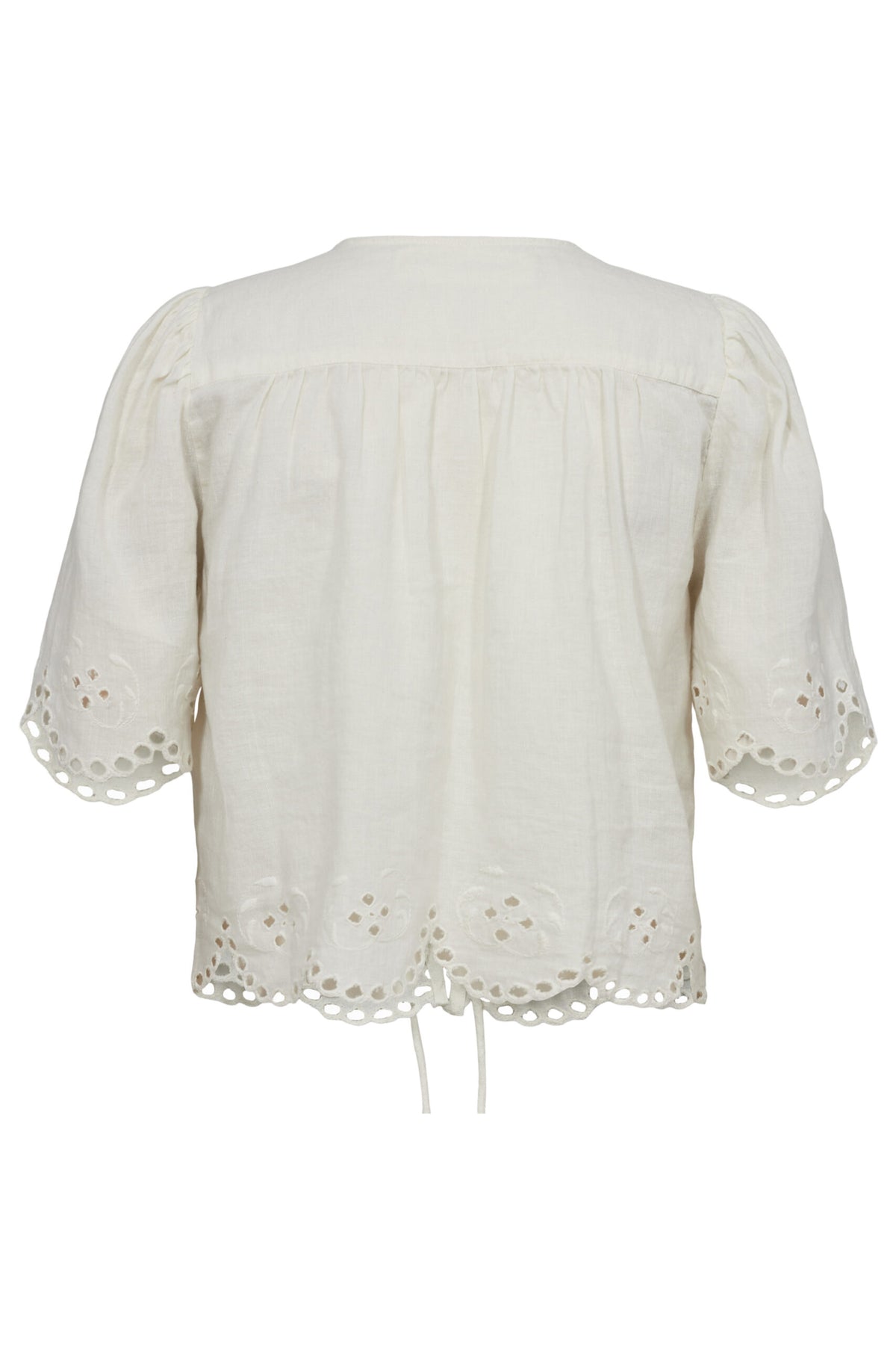 Layla Tie Shirt - Cream