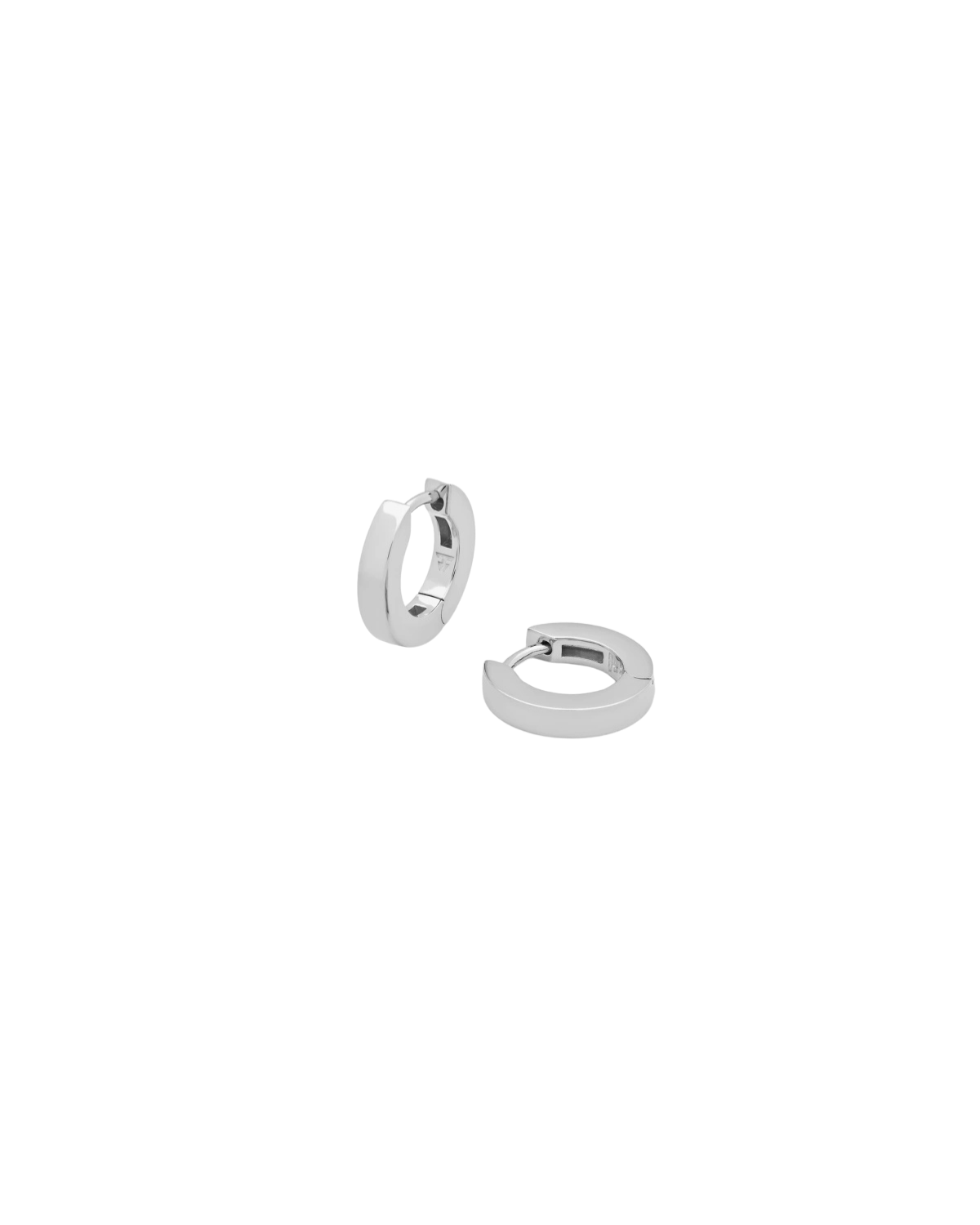 Beck Hoops - Silver