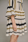 Ella - Khaki/Offwhite
