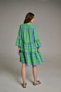 Ella Midi - Green/Blue