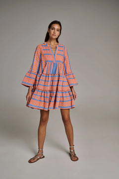 Ella Short - Orange/Blue