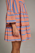 Ella Short - Orange/Blue